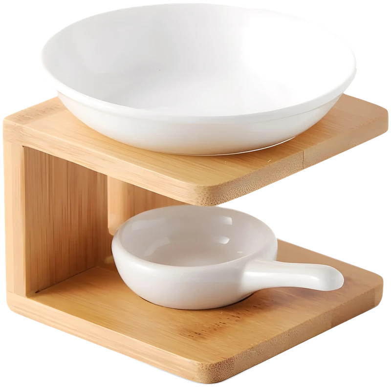 Wooden Oil Warmer